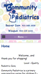 Mobile Screenshot of communitypediatrics.net